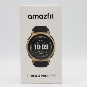 ボーナスストア+5％【新品未開封】Amazfit T-Rex 3 Pro 44mm sp170079-C238 ブラックゴールド スマートウォッチ アマズフィット 本体
