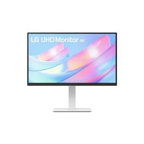 LG Electronics モニター 液晶ディスプレイ 27US550-W ( 27型 4K IPS 非光沢 DisplayPort HDMI ピボット チルト スウィーベル 高さ調整 3年間保証 )