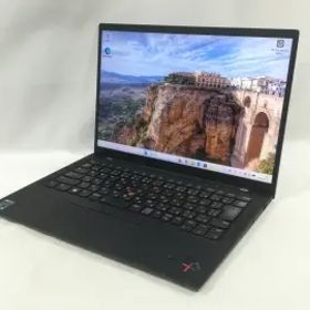 【中古】Lenovo ThinkPad X1 Carbon Gen 9 20XW00GEJP ブラック【i5-1135G7 8G 256G(SSD) WiFi 14LCD(1920x1200)】【大阪本店】保証期間
