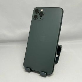 au 【SIMロックなし】MWHM2J/A iPhone 11 Pro Max 256GB ミッドナイトグリーン au