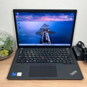 限定品〉06201 Thinkpad X13 Gen2 32GB 512GB i7 第11世代 office2024 大容量 ノートパソコン