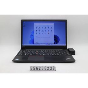 ノートパソコン Lenovo ThinkPad E580 Core i5 8250U 1.6GHz/8GB/256GB(SSD)/15.6W/FWXGA(1366x768)/Win11 パーム割れあり