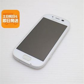 超美品 F-06F らくらくスマートフォン3 ホワイト 即日発送 スマホ FUJITSU DoCoMo 本体 白ロム あすつく 土日祝発送OK