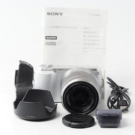 SONY ミラーレス一眼レフα NEX-C3 ズームレンズキット シルバー NEX-C3K/S #14621