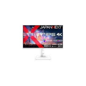 JAPANNEXT 液晶ディスプレイ 27型/3840×2160/ホワイト JN-IPS27U2-HSPC6-W
