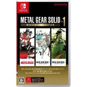 ポスト投函☆送料無料【新品】Nintendo Switch METAL GEAR SOLID: MASTER COLLECTION Vol.1 メタルギア ソリッド: マスターコレクション Vol.1