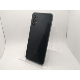 【中古】SAMSUNG au 【SIMロック解除済み】 Galaxy A32 5G オーサムブラック 4GB 64GB SCG08【川崎駅前】保証期間１ヶ月【ランクC】