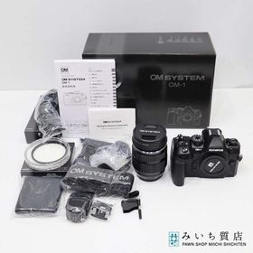 質屋 OLYMPUS オリンパス OM SYSTEM OM-1 ボディ レンズ 12-40mm 1:2.8 II PRO 動作品 付属品・箱 24s163-1 みいち質店