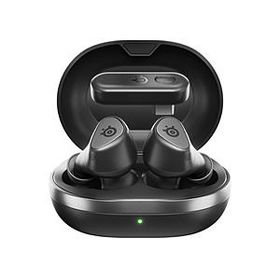 SteelSeries 61680J ゲーミングヘッドセット Arctis GameBuds ブラック ［ワイヤレス（Bluetooth＋USB-C） /両耳 /イヤホンタイプ］