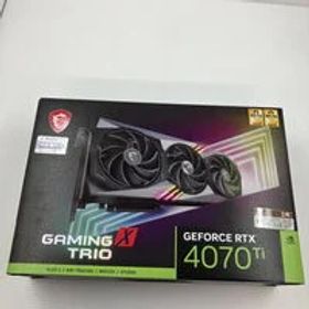 中古 MSI GeForce RTX 4070 Ti GAMING X TRIO 12G (RTX4070Ti 12GB) 154204 状態： B:良品