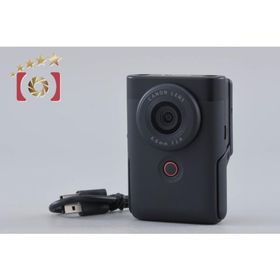 【中古】Canon キヤノン PowerShot V10 ブラック コンパクトデジタルカメラ