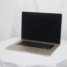 ソフマップ 〔中古品〕 MacBook Air 15.3-inch Mid-2023 MQKU3J／A Apple M2 8コアCPU_10コアGPU 8GB SSD256GB スターライト 〔26.3 Tahoe〕【377】
