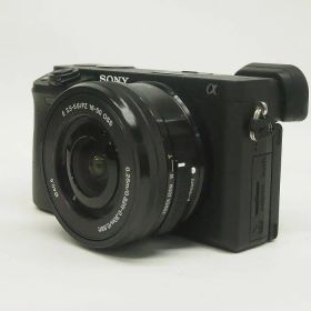 【中古】(ソニー) SONY α6400 PZ16-50(ILCE-6400L B パワーズームレンズキツト)