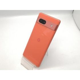【中古】Google 国内版 【SIMフリー】 Pixel 7a コーラル 8GB 128GB G82U8【大須アメ横】保証期間１ヶ月【ランクB】