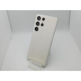 【中古】SAMSUNG au 【SIMフリー】 Galaxy S23 Ultra クリーム 12GB 256GB SCG20【新橋烏森通り】保証期間１ヶ月【ランクB】