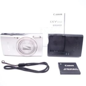 【美品】キヤノン Canon コンパクトデジタルカメラ IXY 650 シルバー 光学12倍ズーム [W2607058A]