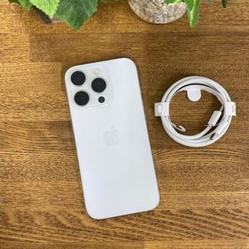 バッテリー 91% iPhone 16Pro 128GB ホワイト 国内版 SIMフリー