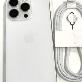 【モバイルBOX】超美品 電池93%SIMフリー iPhone16 Pro 128GB ホワイト