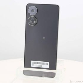 〔中古〕ZTE あんしんファミリースマホ 128GB ブラック ZESCE2 Softbank SIMフリー〔295-ud〕