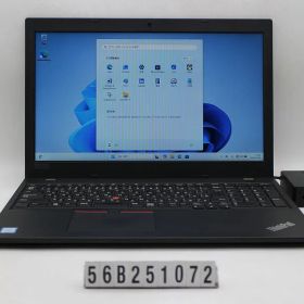 Lenovo ThinkPad L590 Core i5 8265U 1.6GHz/8GB/256GB(SSD)/15.6W/FWXGA(1366x768)/Win11 画面シミあり【中古】【20260804】