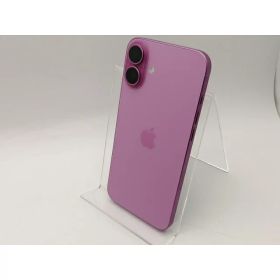 【中古】Apple 国内版 【SIMフリー】 iPhone 16 Plus 128GB ピンク MXVD3J/A【千葉】保証期間1ヶ月【ランクB】