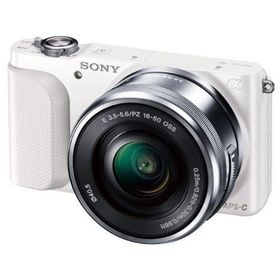 SONY ミラーレス一眼 NEX-3N パワーズームレンズキット E PZ 16-50mm F3.5-5.6 OSS付属 ホワイト NEX-