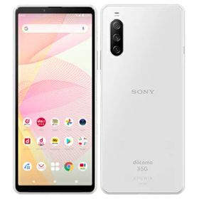 【中古】Cランク【傷や汚れあり】 SIMフリー SO-52B SONY Xperia 10 III ホワイト 利用制限〇(白ロム) 送料無料