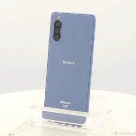 【中古】SONY(ソニー) Xperia 10 III 128GB ブルー SO-52B docomoロック解除SIMフリー 【305-ud】