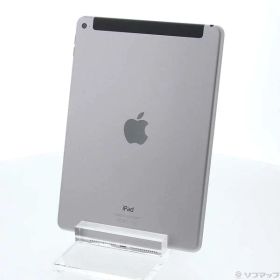【中古】NTTドコモ iPad Air 2 64GB スペースグレイ MGHX2J／A docomo 【377-ud】