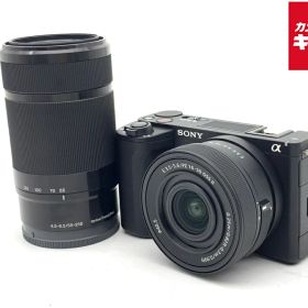 【中古】 【並品】 ソニー VLOGCAM ZV-E10 II ダブルズームレンズキット ブラック [ZV-E10M2X B] 【ミラーレス一眼】 【6ヶ月保証】