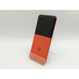 【中古】MOTOROLA 国内版 【SIMフリー】 motorola razr 50 スプリッツオレンジ 12GB 512GB PB230002JP【福岡筑紫】保証期間1ヶ月【ランクA】
