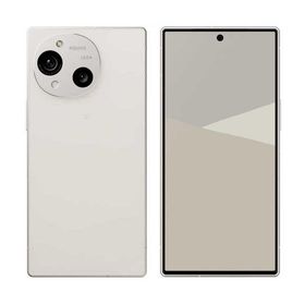 シャープ SHARP SIMフリースマートフォン AQUOS R10 / Snapdragon 7 Gen 3 / 6.5インチ 12GB+512GB カシミヤホワイト SHM31BW