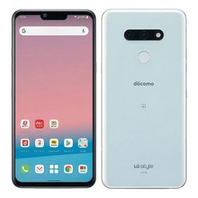 【中古】【安心保証】 LG style 3 L-41A[64GB] docomo オーロラホワイト