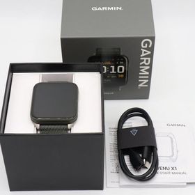 ボーナスストア+5％【美品】GARMIN Venu X1 010-02980-22 Moss スマートウォッチ べニュー モス ガーミン 本体