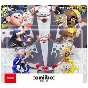 【新品】【amiibo】amiibo すりみ連合セット［フウカ／ウツホ／マンタロー］（スプラトゥーンシリーズ）[在庫品]