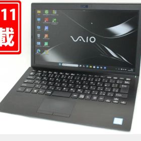 中古 フルHD 13.3インチ SONY VAIO VJPG11C11N Windows11 高性能 第8世代Core i5-8250U 8GB 爆速256GB-SSD カメラ 無線 Office付き Win11【中古ノートパソコン 中古パソコン 中古PC】送料無料 あす楽対応 即日発送（Windows10も対応可能 Win10）