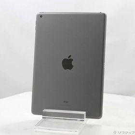 〔中古〕Apple(アップル) iPad 第7世代 32GB スペースグレイ MW742J／A Wi-Fi〔348-ud〕