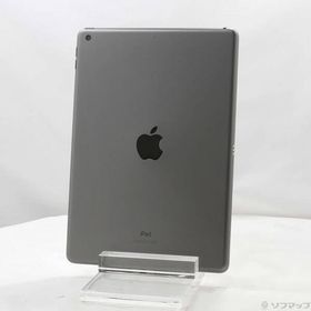 〔中古〕Apple(アップル) iPad 第7世代 32GB スペースグレイ MW742J／A Wi-Fi〔348-ud〕