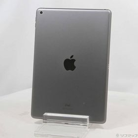 〔中古〕Apple(アップル) iPad 第7世代 32GB スペースグレイ MW742J／A Wi-Fi〔377-ud〕