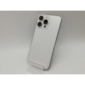 【中古】Apple 国内版 【SIMフリー】 iPhone 15 Pro Max 256GB ホワイトチタニウム MU6Q3J/A【府中ル・シーニュ】保証期間1ヶ月【ランクB】