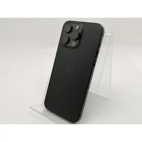 【中古】Apple au 【SIMフリー】 iPhone 15 Pro Max 256GB ブラックチタニウム MU6P3J/A【ECセンター】保証期間1ヶ月【ランクB】