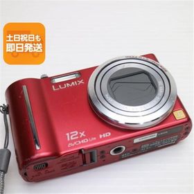 良品中古 DMC-TZ7 レッド 即日発送 Panasonic LUMIX デジカメ 本体 あすつく 土日祝発送OK