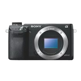 【中古】【39shop】SONY★ミラーレス一眼カメラ α NEX-6ボディ ブラック NEX-6/B(非常に良い)