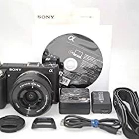 【中古】(非常に良い)ソニー SONY ミラーレス一眼 α NEX-6 パワーズームレンズキット E PZ 16-50mm F3.5-5.6 OSS付属 NEX-6L/B