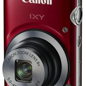 【中古】 Canon デジタルカメラ IXY150 レッド 光学8倍ズーム IXY150(RE)