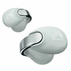 JVCケンウッド Victor HA-NP1T-H ワイヤレスイヤホン Bluetooth Ver.5.3 オープンイヤー イヤーカフ アプリ対応 マルチポイント 合計24時間再生 マイク付き 小型 軽量 防水 音アクセ アイスグレー