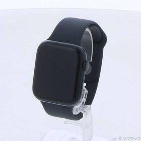 〔中古〕Apple(アップル) Apple Watch SE 第2世代 GPS 44mm ミッドナイトアルミニウムケース ミッドナイトスポーツバンド〔262-ud〕