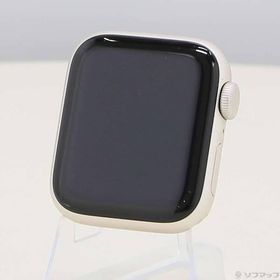 〔中古〕Apple(アップル) Apple Watch SE 第2世代 GPS 40mm スターライトアルミニウムケース バンド無し〔258-ud〕