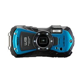 PENTAX WG-90 [ブルー] コンパクトデジタルカメラ 防水 防塵 耐衝撃 タフ 現場