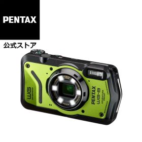 【ポイント3倍 8/16 23:59まで】【公式店】PENTAX WG-8 グリーン（直販限定カラー ペンタックス リコー コンパクトデジタルカメラ 防水 防塵 耐衝撃 タフ 現場 GPS CALS UVCカメラ）領収書発行可能